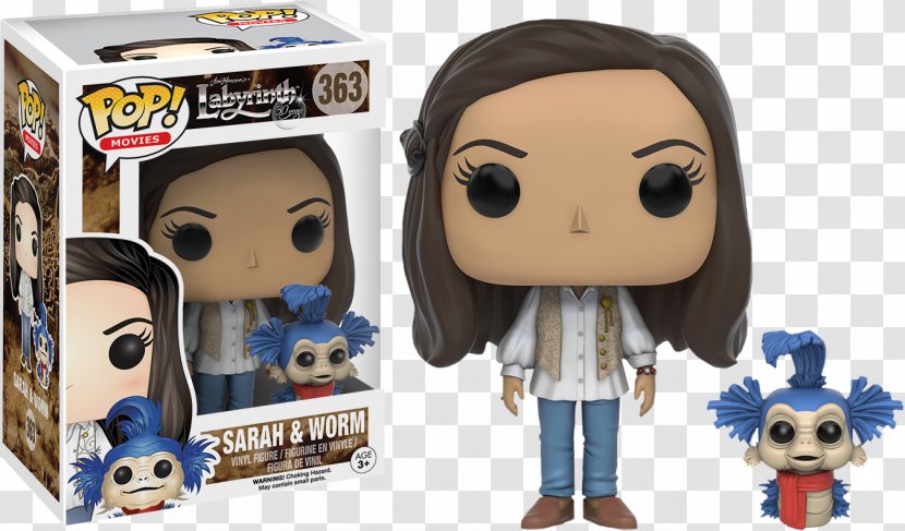 Jareth Hoggle Action & Toy Figures Funko Collectable - Jennifer Connelly - Labyrinth Transparent PNG