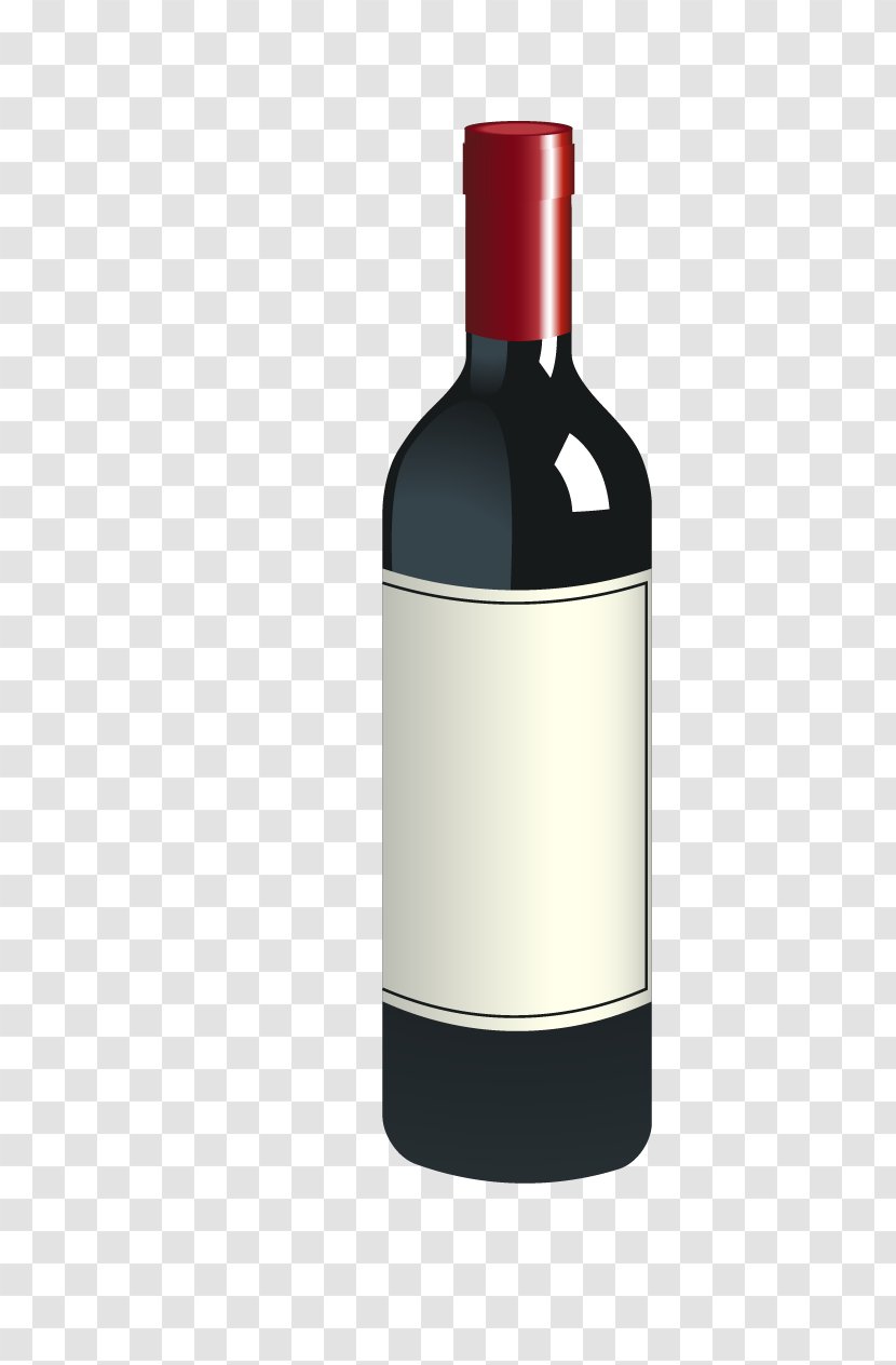 Red Wine Bottle Logo - Designer - Of Transparent PNG