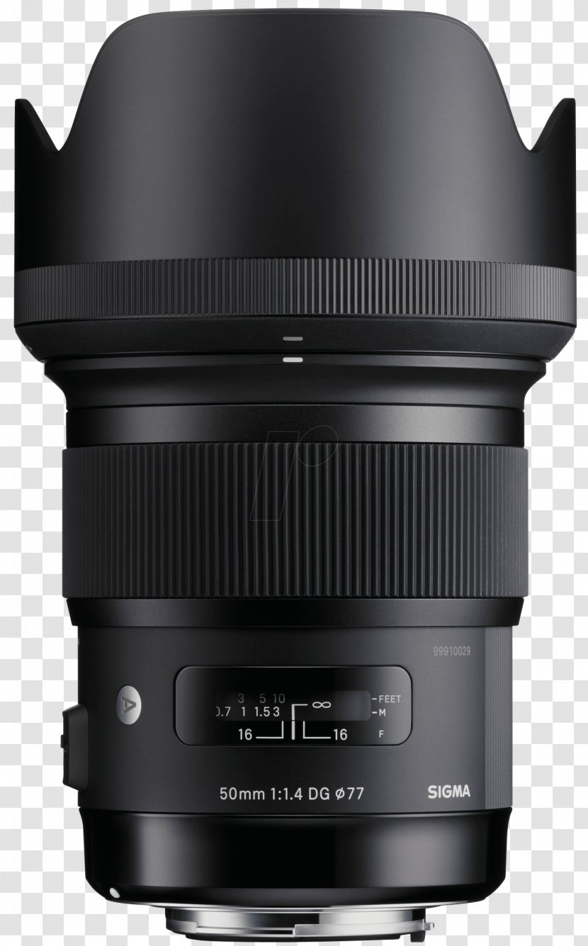 Sigma 50mm F/1.4 DG HSM A Lens Canon EF Mount Camera Corporation 30mm EX DC - F14 Ex Dg Hsm Transparent PNG