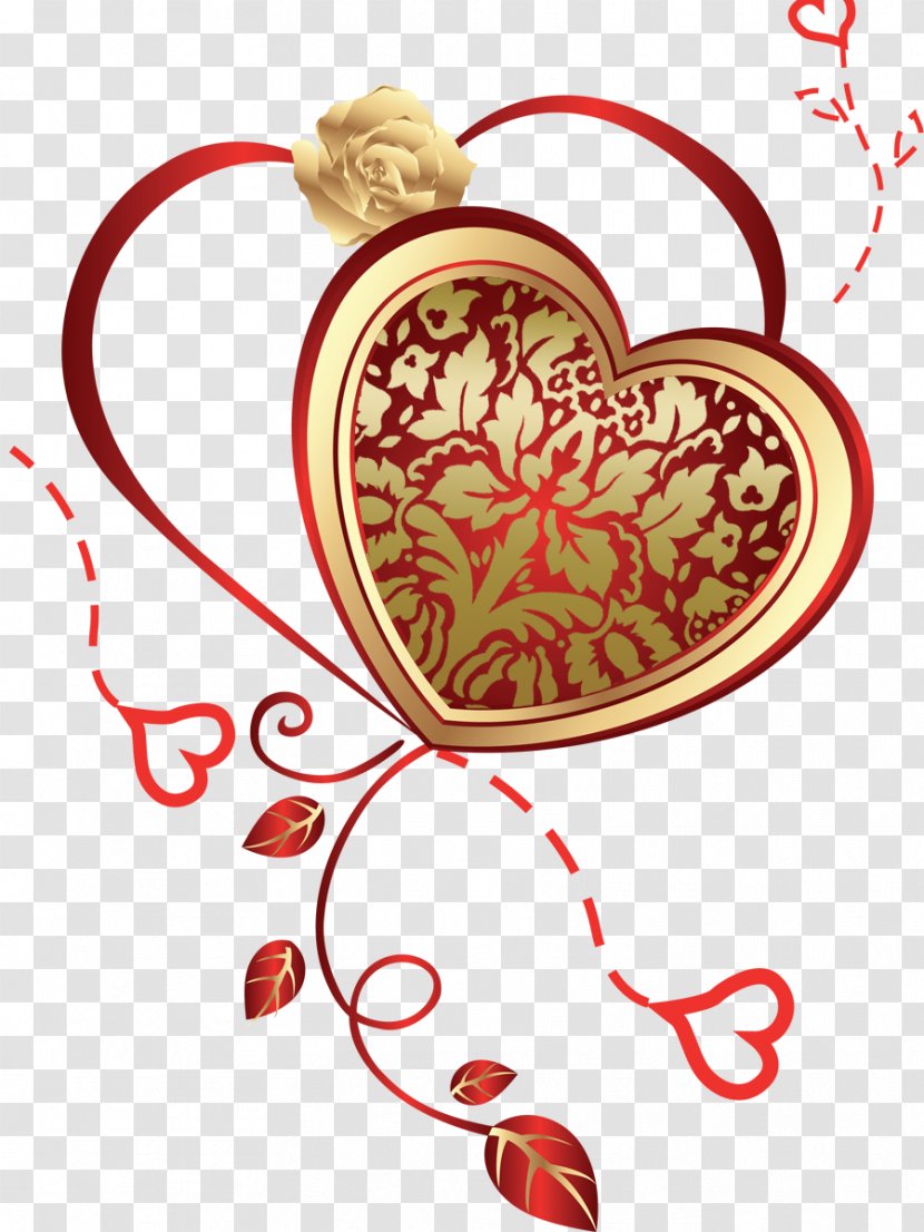 Valentine's Day Greeting & Note Cards Heart Clip Art - Flower Transparent PNG