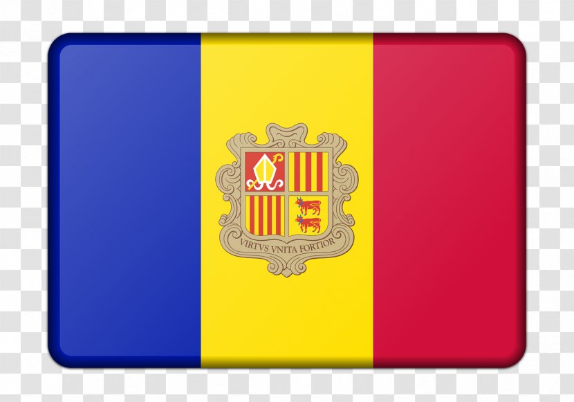 Flag Of Andorra National Image - Chad Transparent PNG