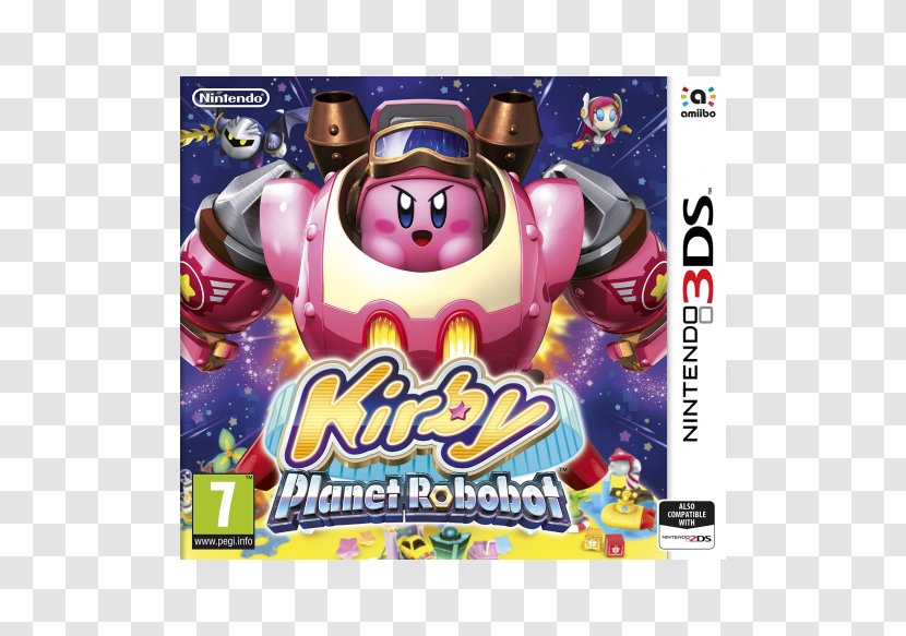 Kirby: Planet Robobot Kirby's Dream Land Triple Deluxe Kirby Battle Royale Meta Knight - Nintendo Transparent PNG