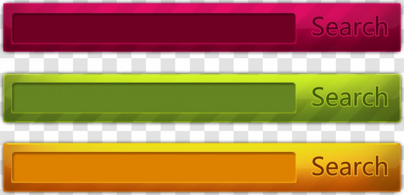 Brand Material - Yellow - Color Search Box Element Transparent PNG