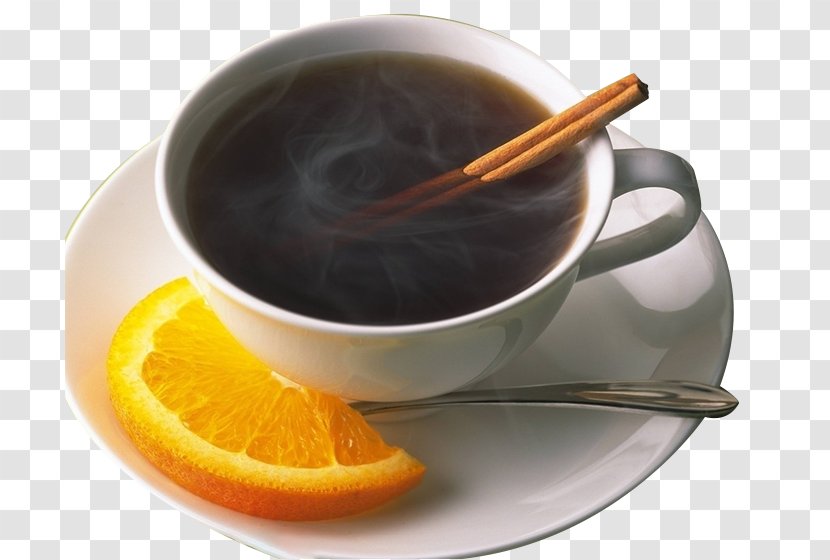 Coffee Rum Distilled Beverage Cognac Jamaica - Teacup - A Warm Winter Hot Lemon Slices White Cup Transparent PNG