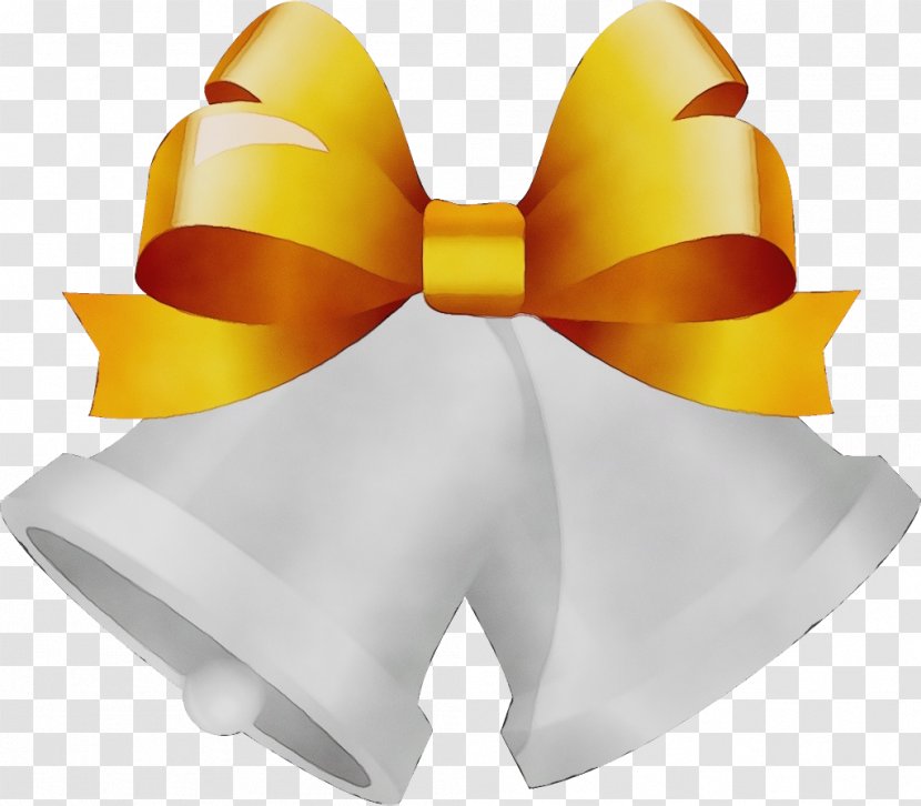 Candy Corn - Bow Tie Ribbon Transparent PNG