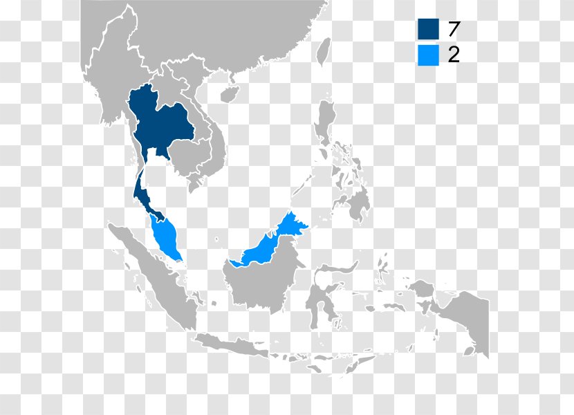 Association Of Southeast Asian Nations World Map - Water - Sea Games Transparent PNG