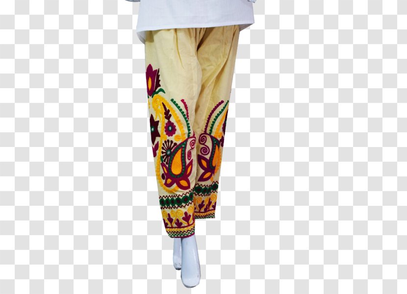 Pants Embroidery Pakistan Dress Shalwar Kameez - Suit - Culture Transparent PNG