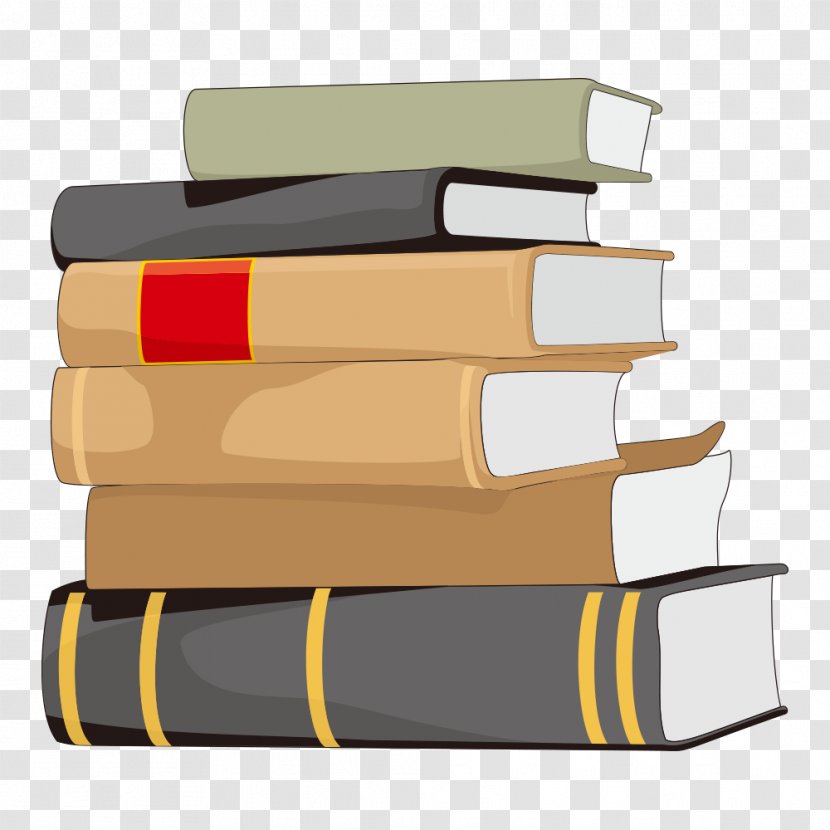 Student Library Book Writing Motion - Cartoon Books Transparent PNG