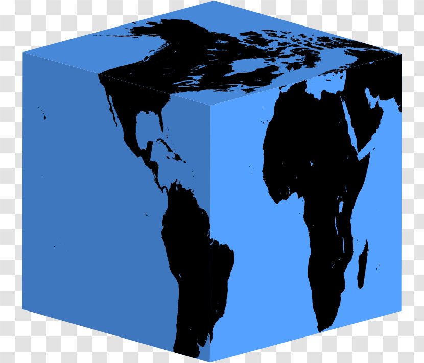 Earth Silhouette Globe Clip Art - Black Transparent PNG