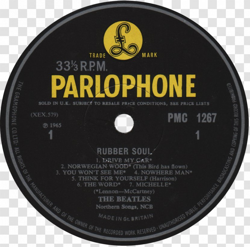 A Hard Day's Night Phonograph Record The Beatles LP Parlophone - Album - Pink Neon Word Transparent PNG