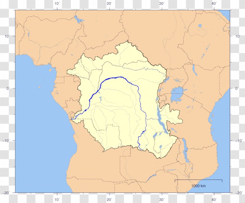 Congo River Democratic Republic Of The Nile - Area Transparent PNG