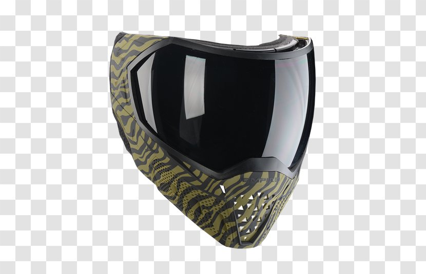 Paintball Equipment Mask Tigerstripe Goggles - Lens Transparent PNG