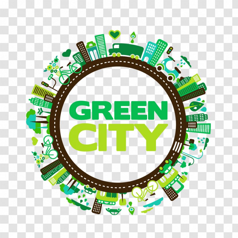 City Royalty-free Illustration - Stock Photography - Vector Green Building Decorative Pattern Transparent PNG