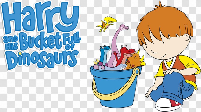Harry And The Bucketful Of Dinosaurs Go On Holiday His Bucket Full World Book Day - Dinosaur Transparent PNG