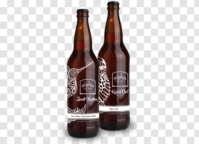 Beer Bottle Ale - Tableglass - Labels Transparent PNG