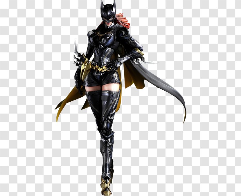 Batgirl Batman. Variant Barbara Gordon DC Comics Play Arts Kai Action Figure - Batman Arkham Knight - Cassandra Cain Black Bat Drawings Transparent PNG