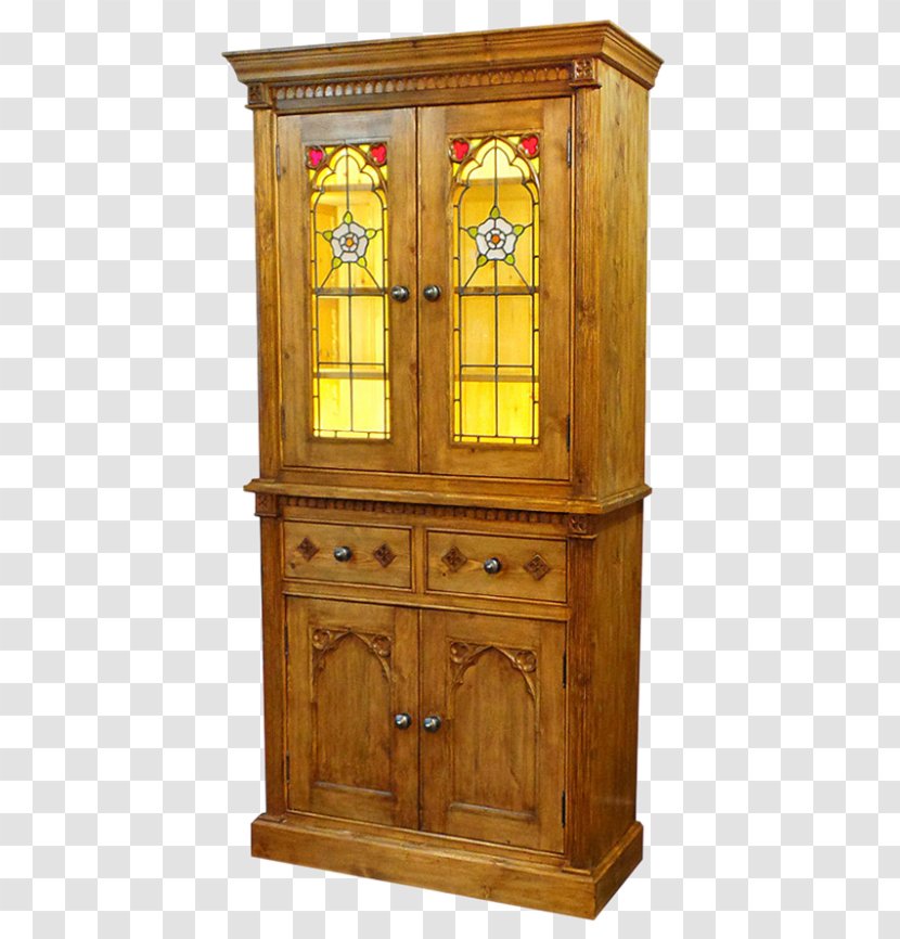 Table Bookcase Furniture Cupboard Gothic Architecture - China Cabinet - Style Transparent PNG