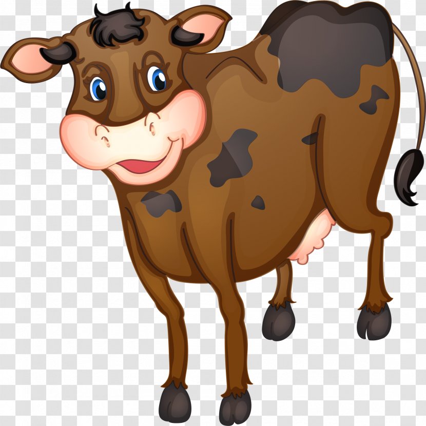 Texas Longhorn Brown Swiss Cattle Stock Photography Clip Art - Cow Goat Family Transparent PNG