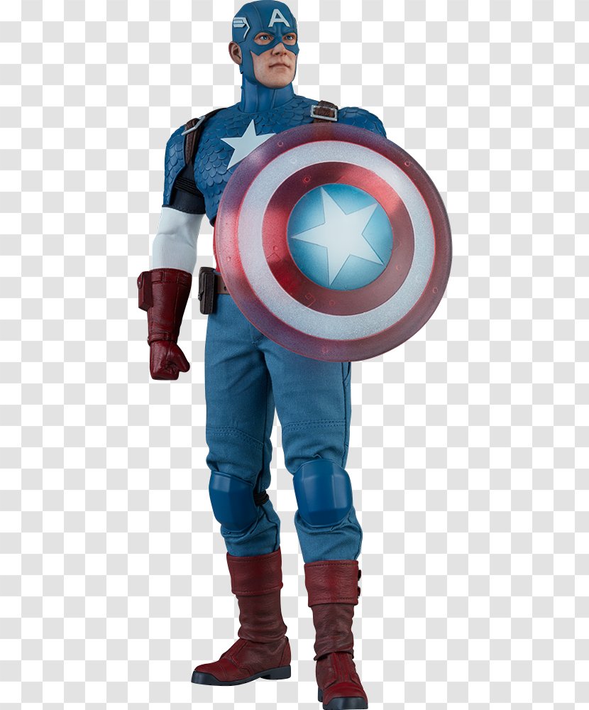 Captain America The Avengers Action & Toy Figures Sideshow Collectibles Alex Ross - Frame - Shield Strap Transparent PNG