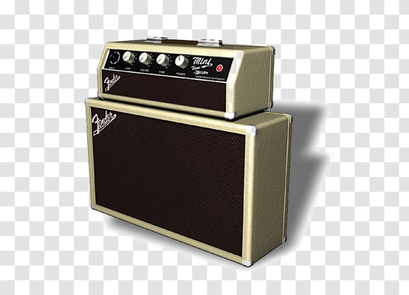 Guitar Amplifier Fender Mini Tone-Master Musical Instruments Corporation Electric - Electronic Instrument - Amp Transparent PNG