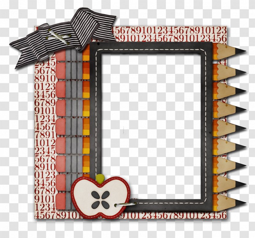 First Day Of School - State - Rectangle Picture Frame Transparent PNG