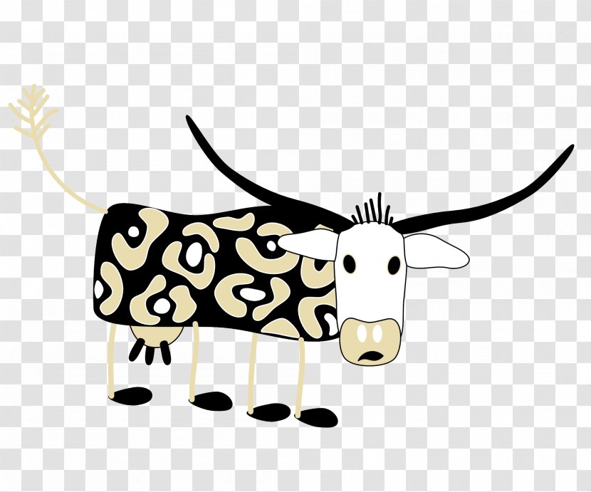 Bovine Clip Art Cartoon Texas Longhorn Ox - Snout - Livestock Cowgoat Family Transparent PNG
