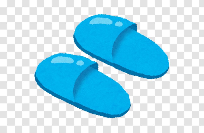 Slipper Muffin Tin Hotel Toilet Flip-flops - Flip Flops - Skyblue Transparent PNG