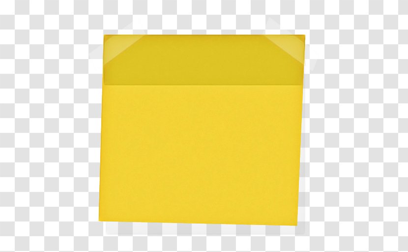 Yellow Background - Construction Paper Postit Note Transparent PNG