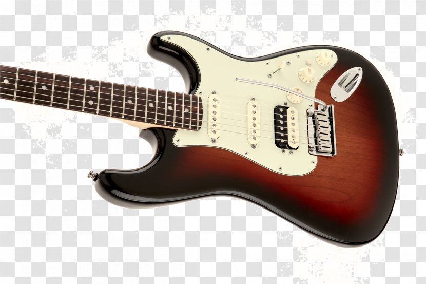 Fender Stratocaster Electric Guitar Squier Sunburst Bullet - Plucked String Instruments Transparent PNG