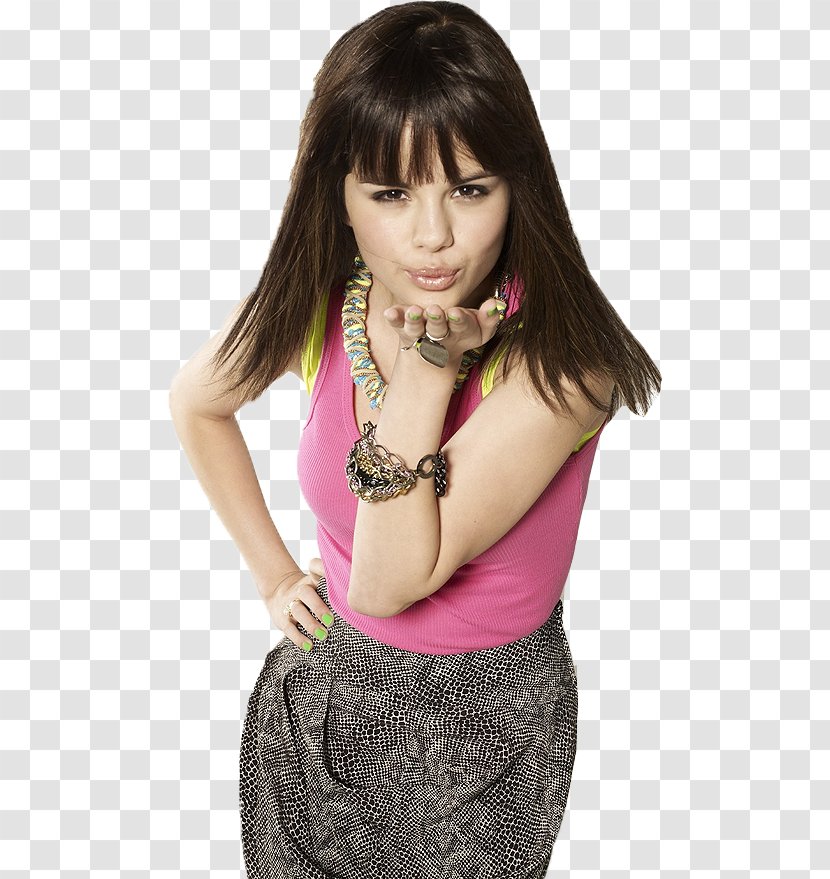 Selena Gomez Hairstyle Bangs Musician Fashion - Heart Transparent PNG