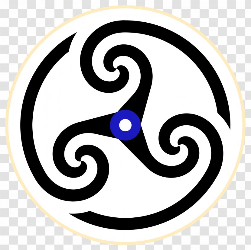 Triskelion Celtic Knot Symbol - Purple Transparent PNG