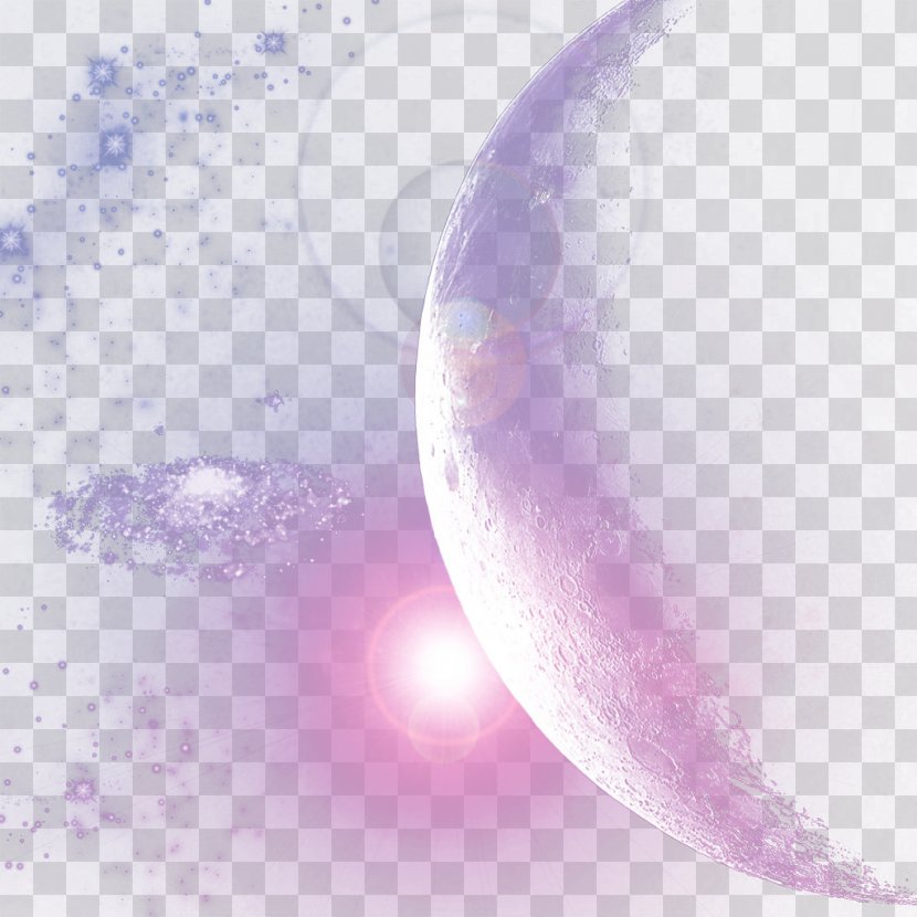 Moon Purple Wallpaper - Color Transparent PNG