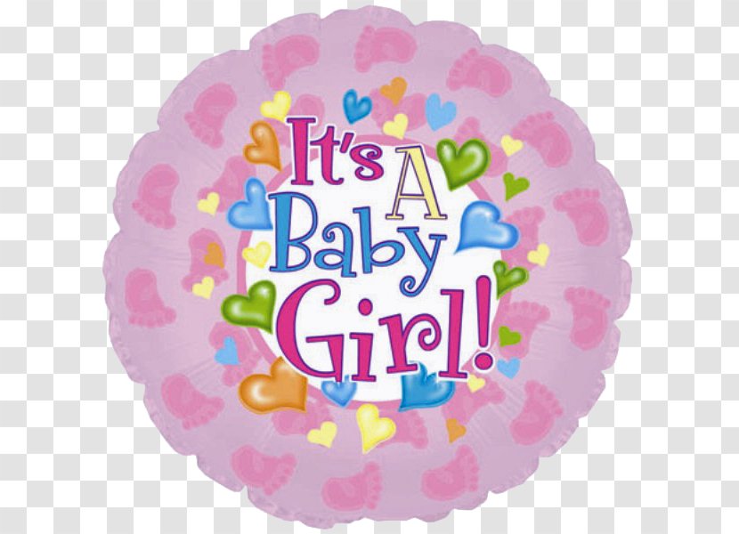 Infant Mylar Balloon Childbirth Baby Bottles - Heart Transparent PNG