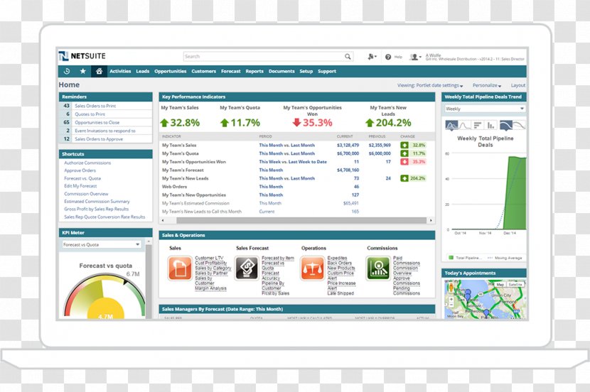 NetSuite Enterprise Resource Planning Business Computer Software Management - Area Transparent PNG