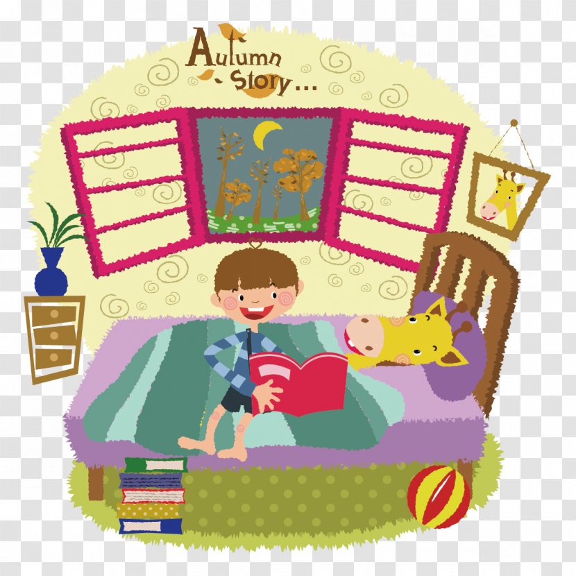 Royalty-free Stock Photography Illustration - Children Read Transparent PNG