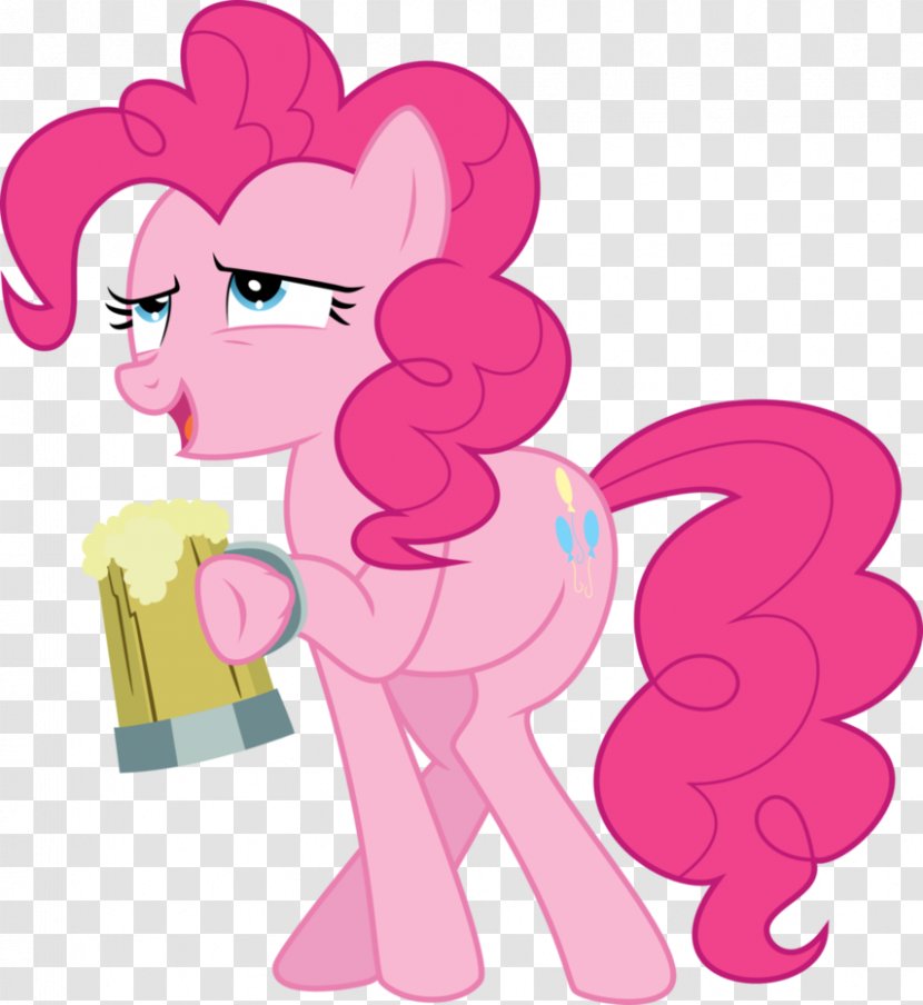 Pinkie Pie Pony Applejack Rarity Twilight Sparkle - Silhouette - My Little Transparent PNG