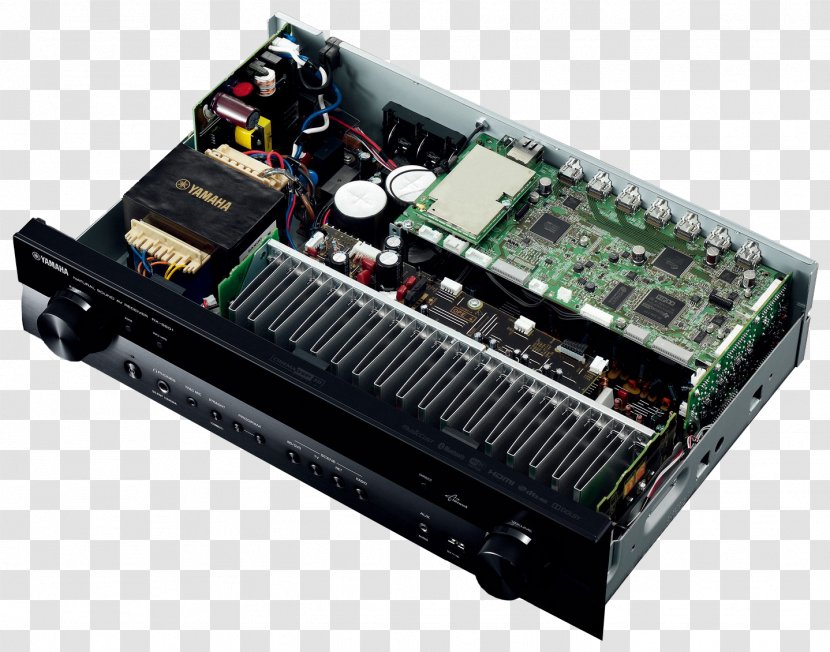 AV Receiver Yamaha RX-S601 Radio Corporation 5.1 Surround Sound - Electronic Instrument - Reciever Transparent PNG
