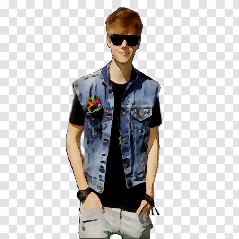 Gilets T-shirt Denim Jacket Sleeve - Vest Transparent PNG