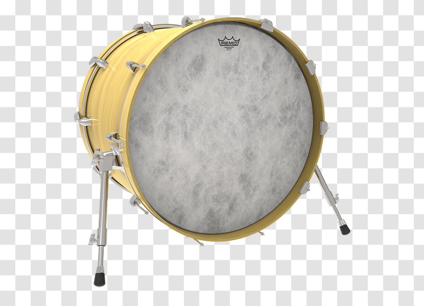 Drumhead Remo FiberSkyn Bass Drums - Non Skin Percussion Instrument - Drum Transparent PNG