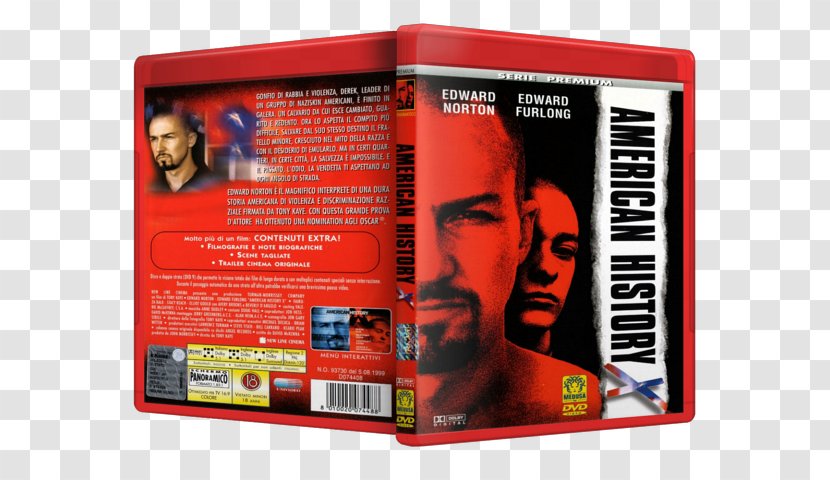 Centerblog DVD Film STXE6FIN GR EUR - American History X Transparent PNG