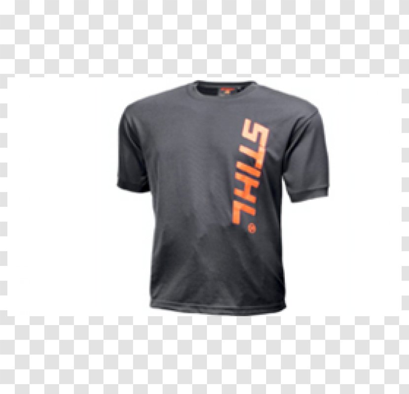 Sports Fan Jersey T-shirt Sleeve Font - Active Shirt - Black Design Transparent PNG