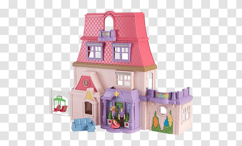 Amazon.com Dollhouse Fisher-Price Toy - Playset Transparent PNG