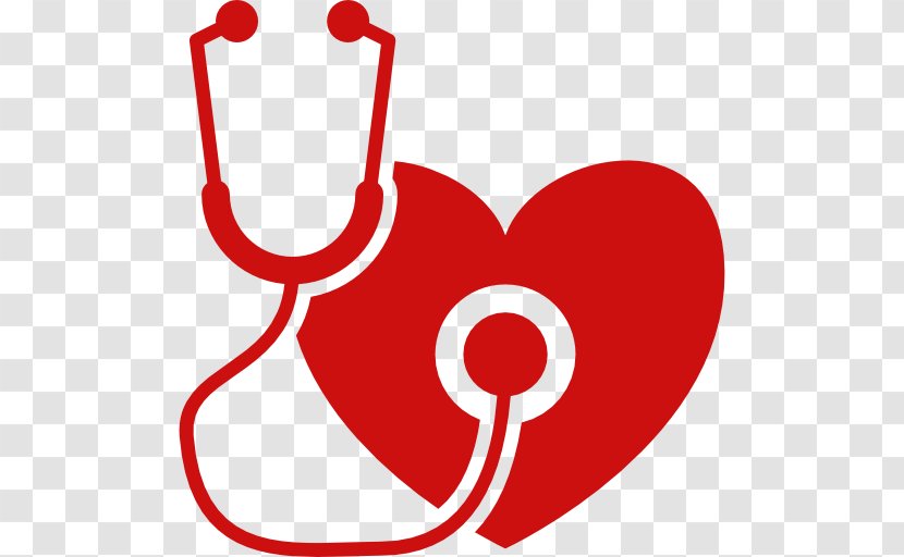 Hospital Stethoscope Health Care Medicine - Cartoon - Heart Transparent PNG