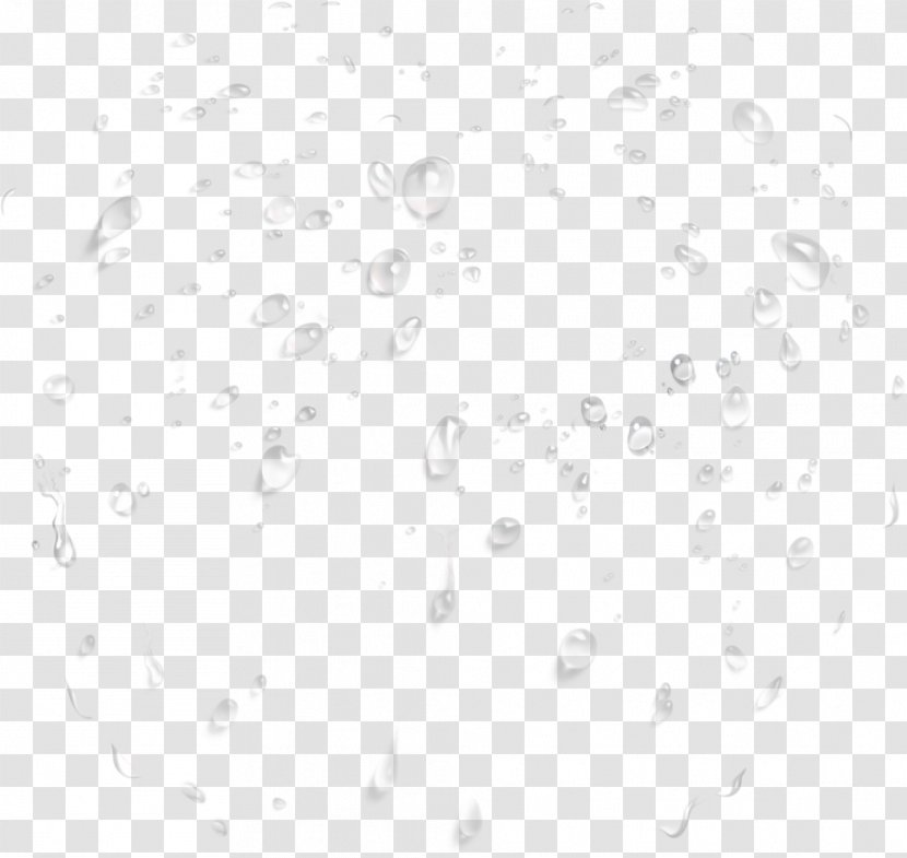 Drop Water Transparency Image - Monochrome Transparent PNG