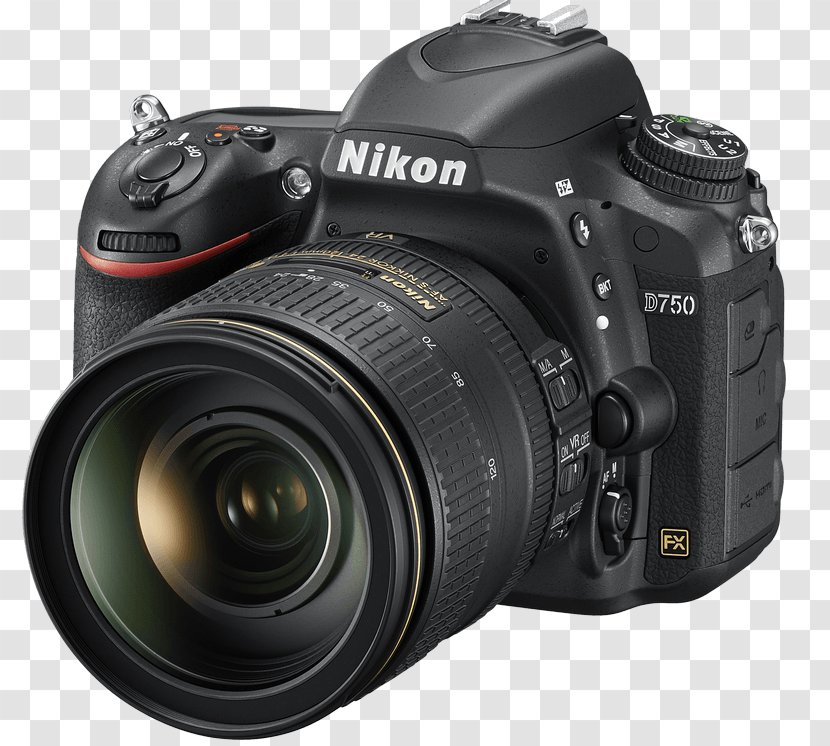 Nikon D750 AF-S Nikkor 24-120mm F/4G ED VR Digital SLR Photography - Lens - Camera Transparent PNG