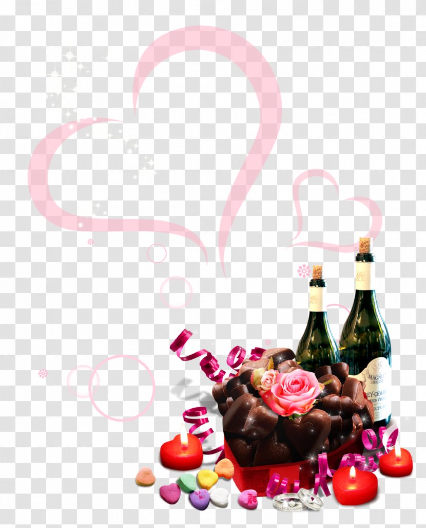 Red Wine Champagne Poster - Chocolate Source Member Transparent PNG