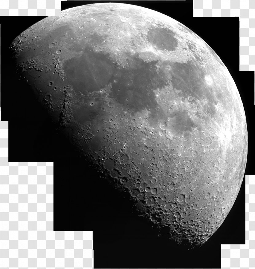 Supermoon Lunar Eclipse Lua Em Quarto Crescente Phase - Sphere - Moon Transparent PNG