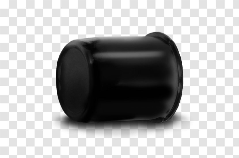 Plastic Cylinder - Black - Center Cap Transparent PNG