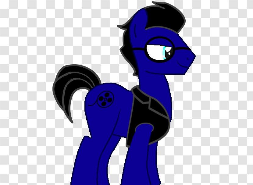 Pony Horse Cobalt Blue Clip Art Transparent PNG