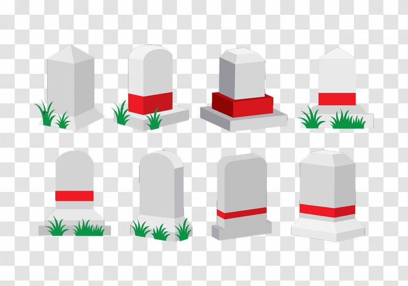 Headstone ArtWorks - Cartoon Vector Grave Head Transparent PNG